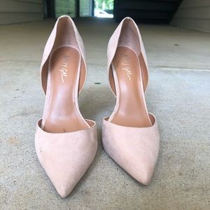 Nasty gal nude heels